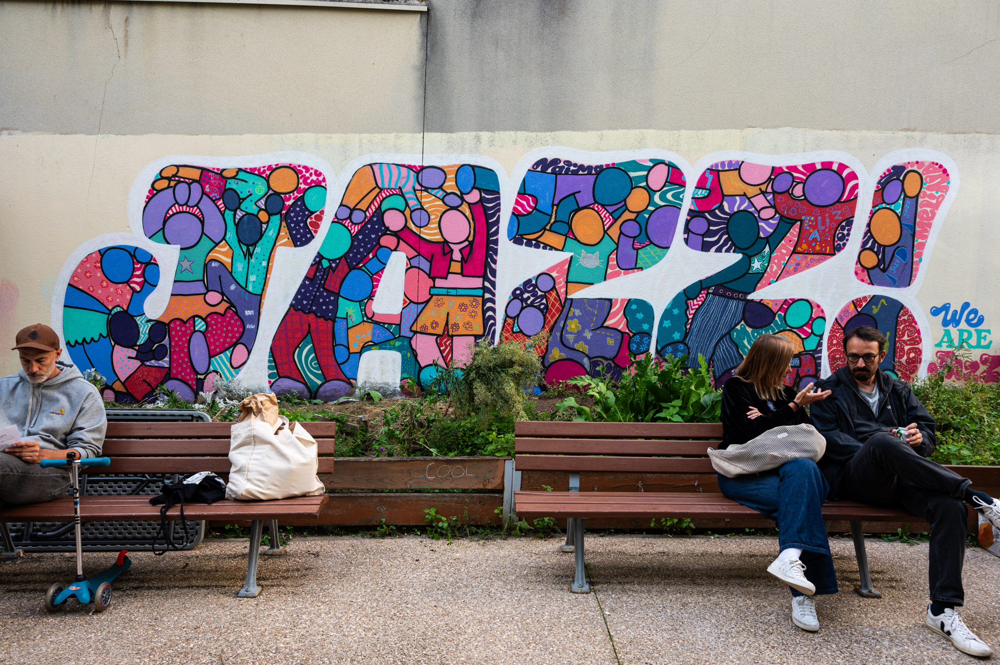 Atelier Graffiti participatif - Festival JAZZ AU JARDIN