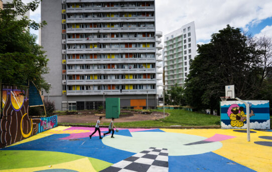 Fresque à la Capsulerie - Bagnolet