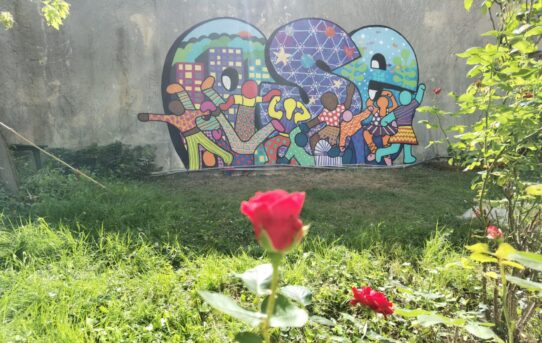 Une fresque à l'OSE