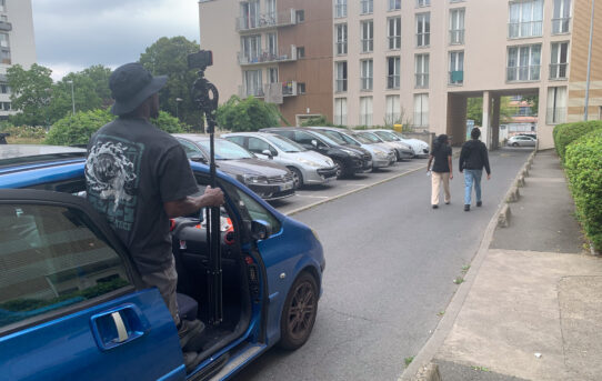 Graffiti animé à Sarcelles