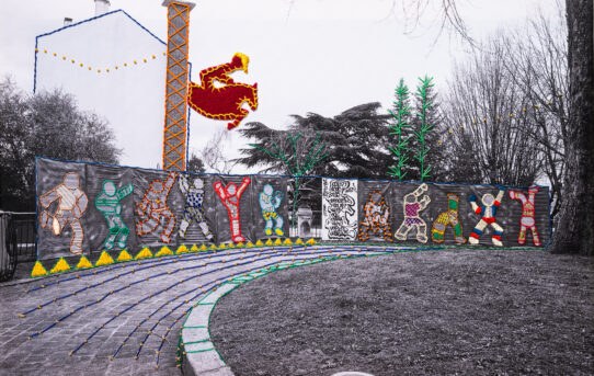 Regards sur ta ville - Projet graffiti, photo, broderie avec les villes d'Arnouville, Ecouen et Sarcelles