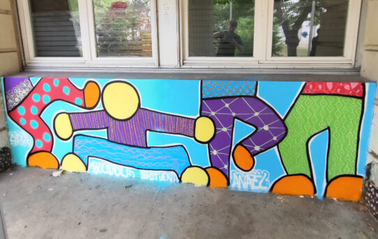 Du graffiti à l'hôpital de la Pitié Salpêtrière